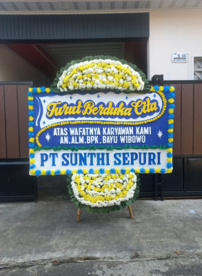 Papan Bunga Duka di Jagalan